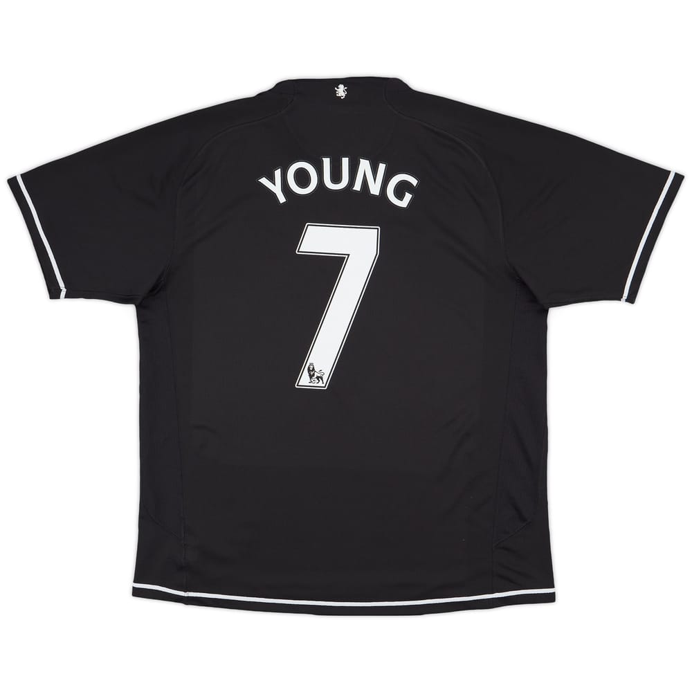 2007-08 Aston Villa Third Shirt Young #7 - 5/10 - (L)