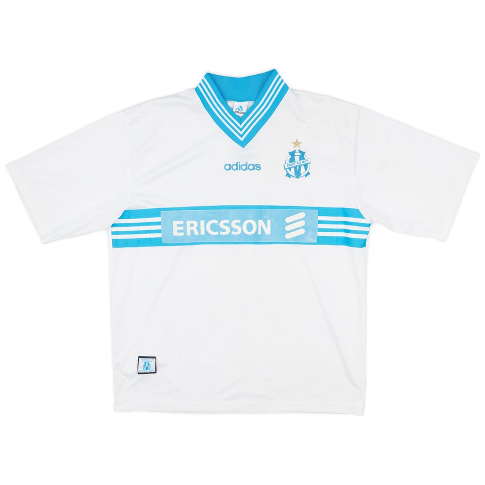 1997-98 Olympique Marseille Home Shirt - 7/10 - (XL)