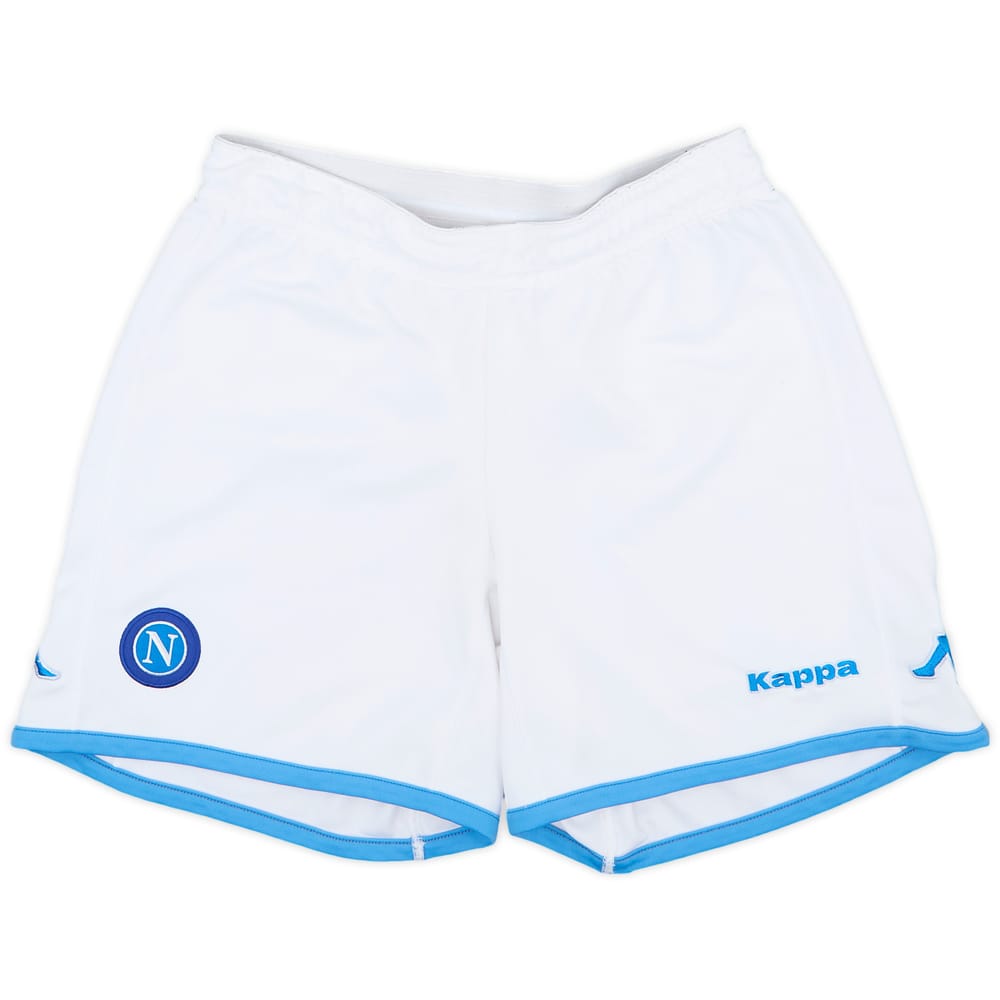 2005-06 Napoli Home Shorts - 8/10 - (L)