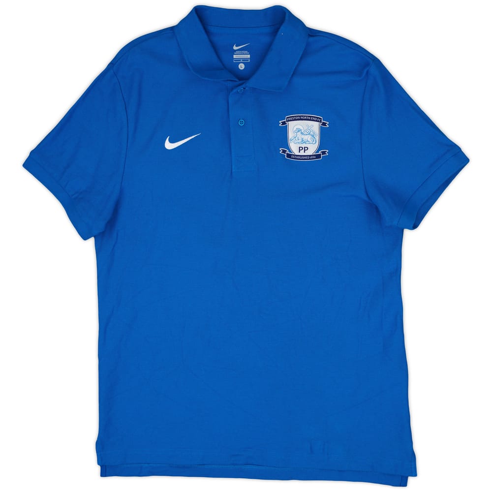 2016-17 Preston North End Nike Polo Shirt - 8/10 - (L)