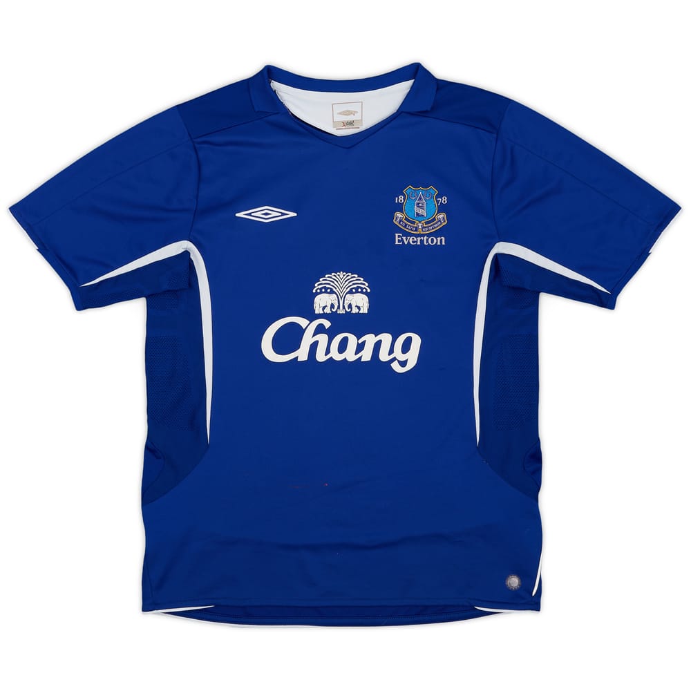 2005-06 Everton Home Shirt - 6/10 - (L)