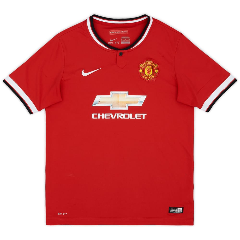2014-15 Manchester United Home Shirt - 7/10 - (XL.Boys)