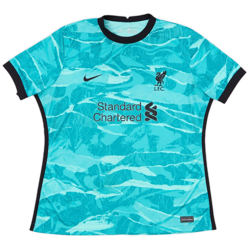 2020-21 Liverpool Away Shirt - 10/10 - (Women's XL)