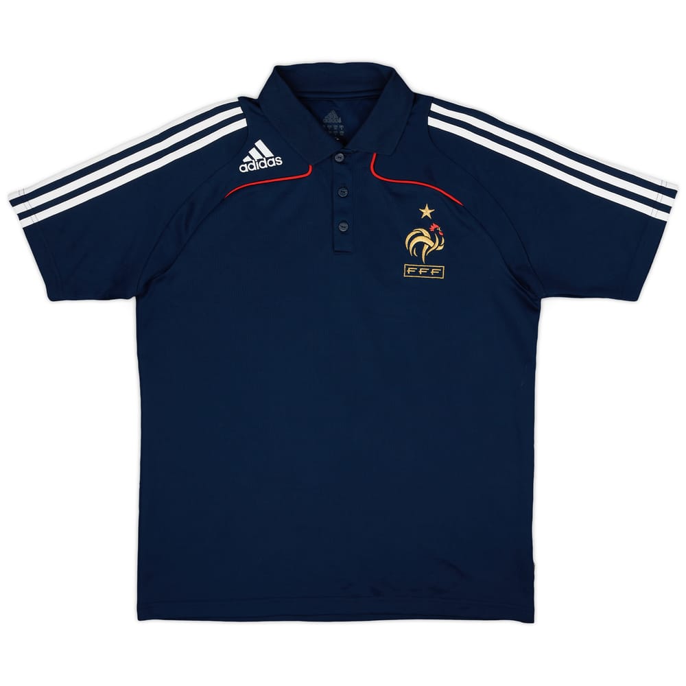 2008-09 France adidas Polo Shirt - 8/10 - (M)