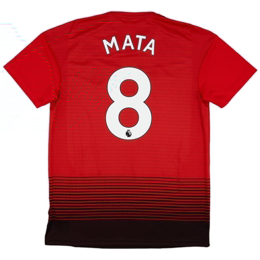 2018-19 Manchester United Home Shirt Mata #8 (M)