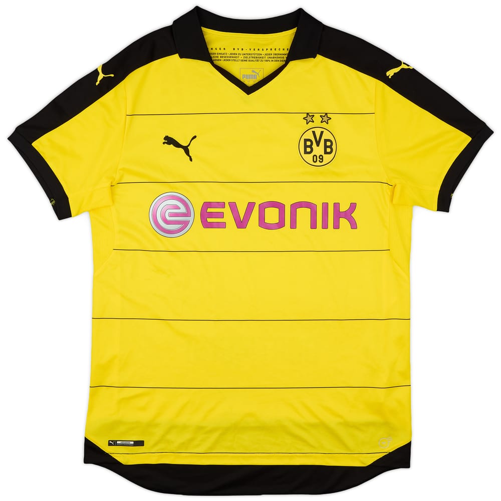 2015-16 Borussia Dortmund Home Shirt - 8/10 - (L)