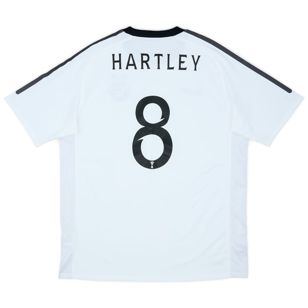 2010-11 Aberdeen Away Shirt Hartley #8 - 9/10 - (L)
