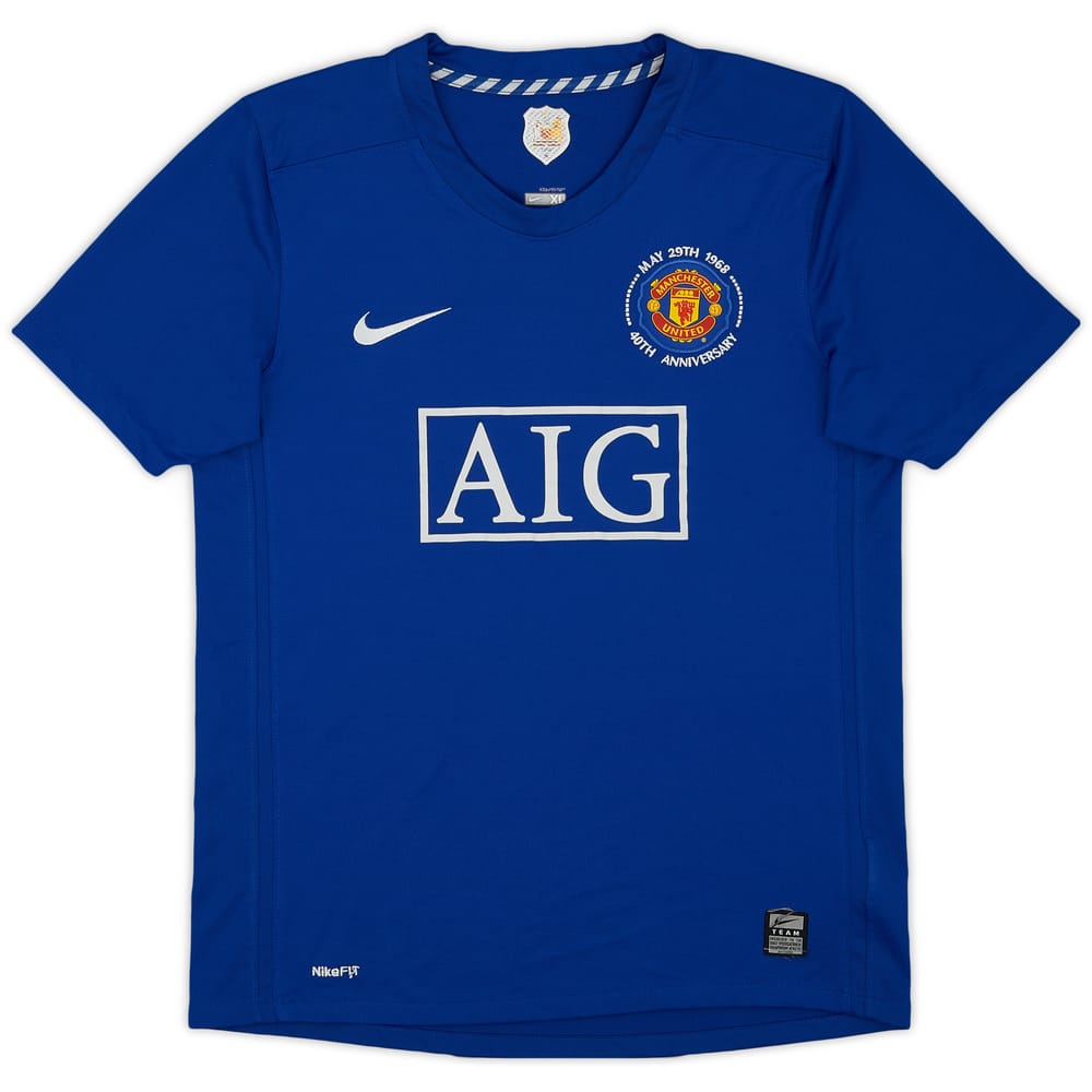 2008-09 Manchester United Third Shirt - 7/10 - (XL.Boys)