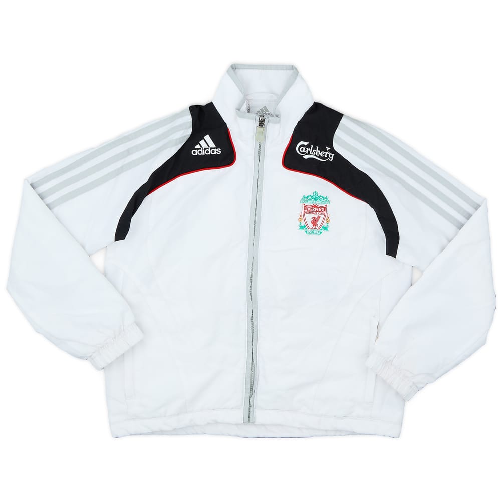 2008-09 Liverpool adidas Track Jacket - 8/10 - (6-7 Years)