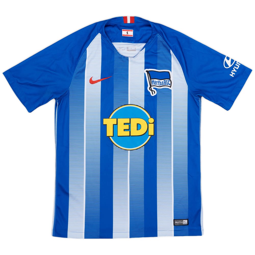 2018-19 Hertha Berlin Home Shirt - 8/10 - (S)