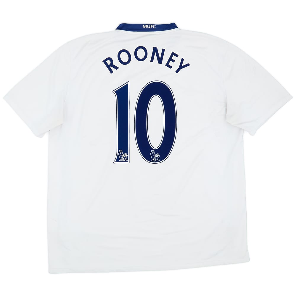 2008-10 Manchester United Away Shirt Rooney #10 - 5/10 - (XXL)