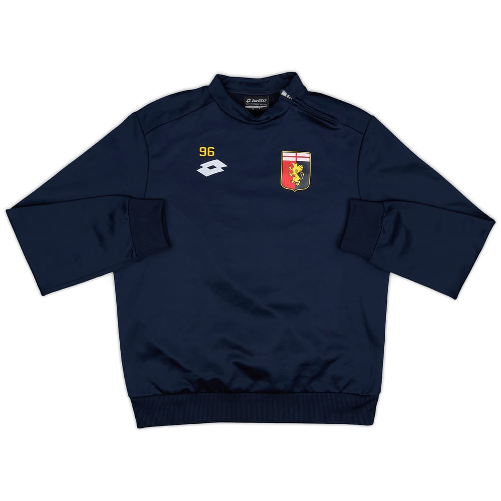 2016-17 Genoa Player Issue Lotto 1/4 Zip Drill Top #96 - 7/10 - (XL)