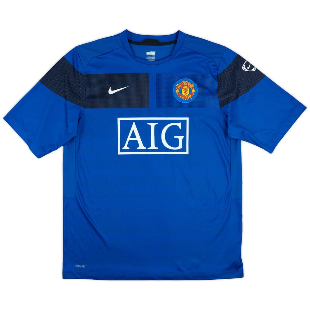 2009-10 Manchester United Nike Training Shirt - 10/10 - (L)