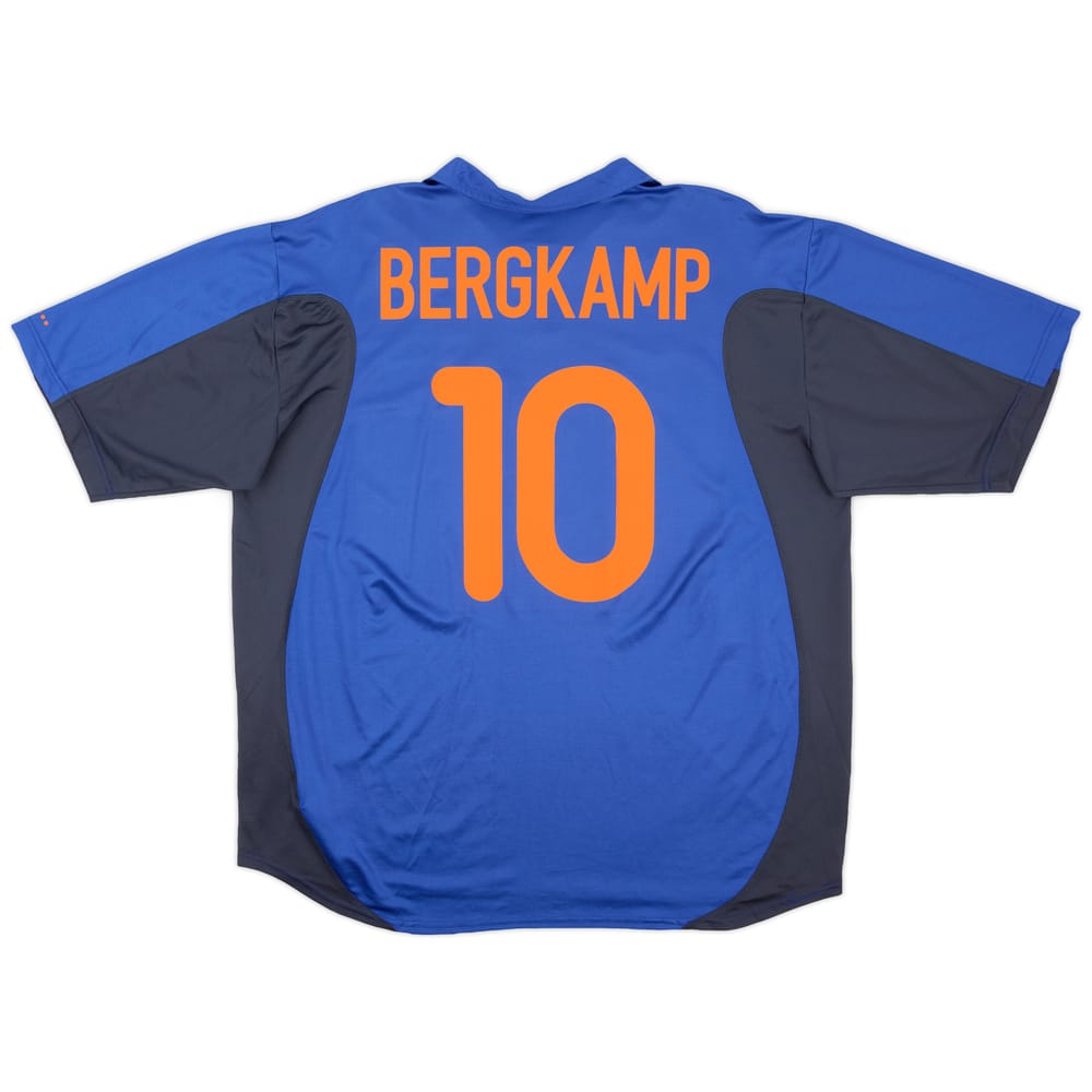 2000-02 Netherlands Away Shirt Bergkamp #10 - 9/10 - (XL)