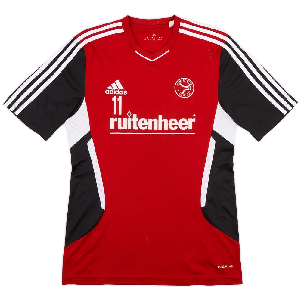 2011-12 Almere City Player Issue adidas Training Shirt #11 - 5/10 - (S)