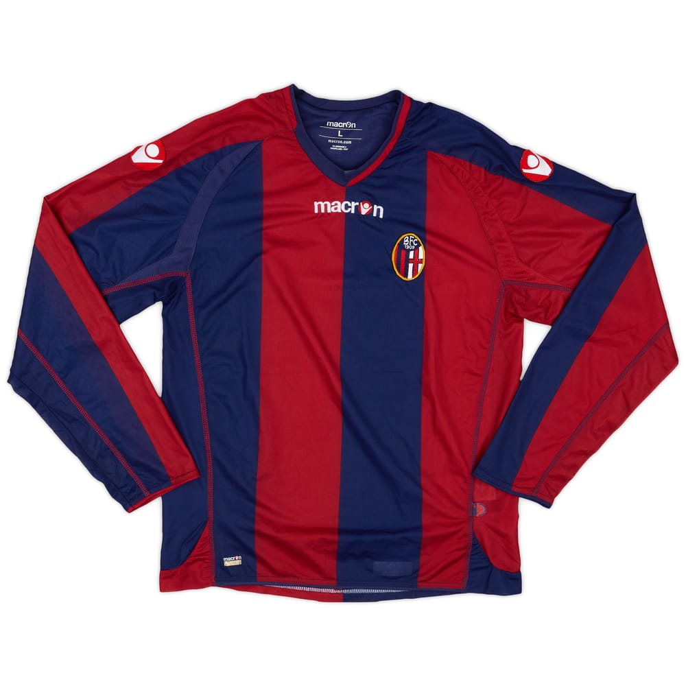 2006-07 Bologna Home L/S Shirt - 8/10 - (L)