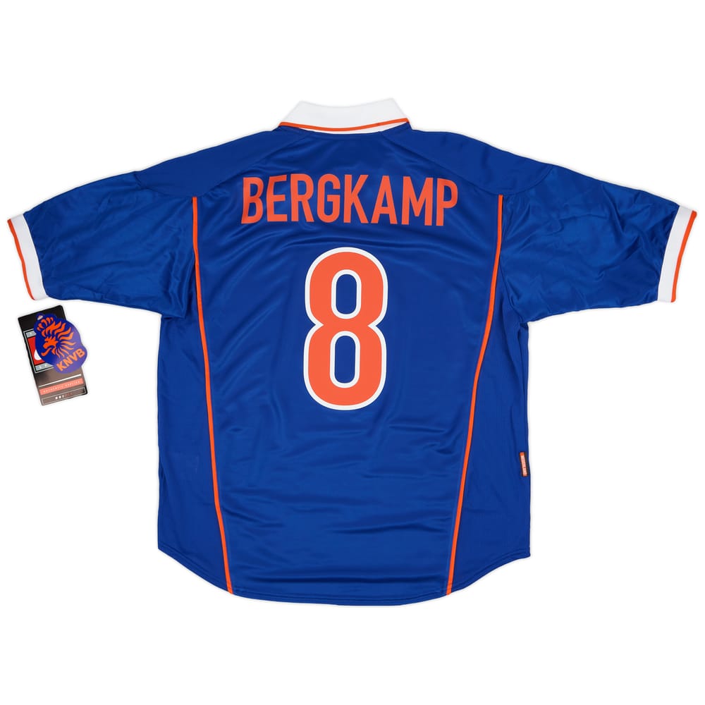 1998-00 Netherlands Away Shirt Bergkamp #8 (L)