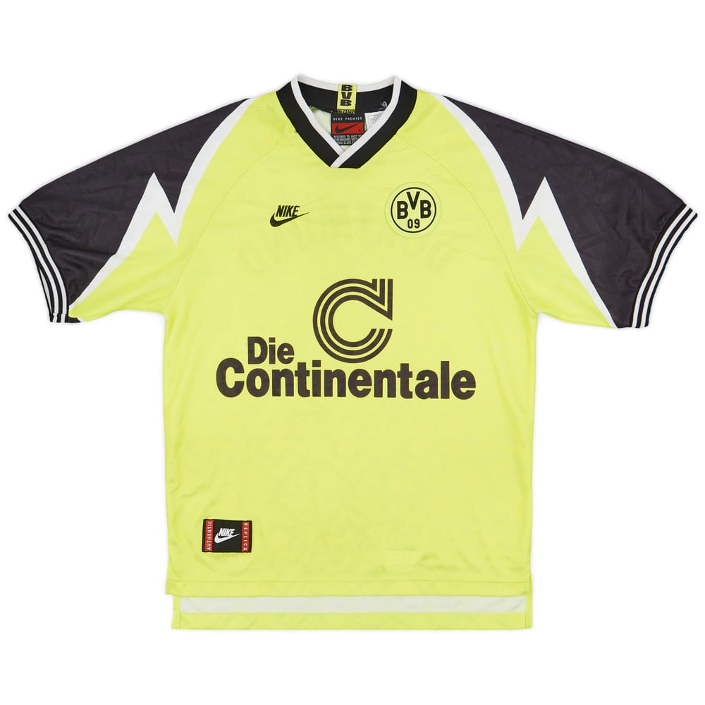 1995-96 Borussia Dortmund Home Shirt - 6/10 - (M)