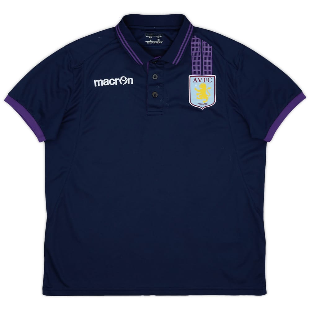 2012-13 Aston Villa Macron Polo Shirt - 7/10 - (M)
