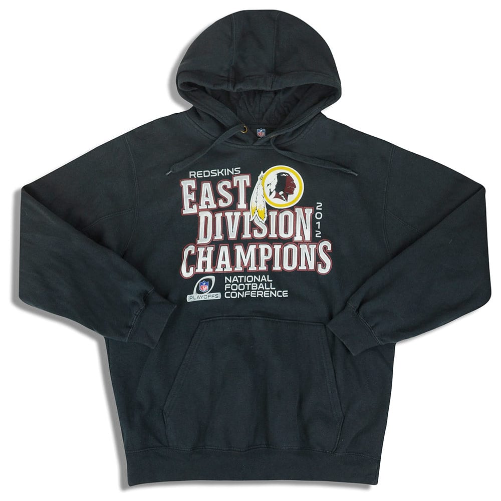 2012 Washington Redskins Division Champions NFL Hooded Sweat Top M