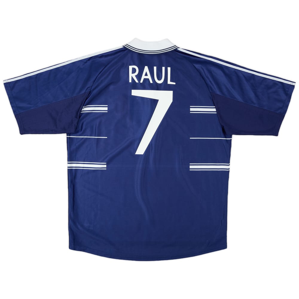 1998-99 Real Madrid Away Shirt Raul #7 (XL)