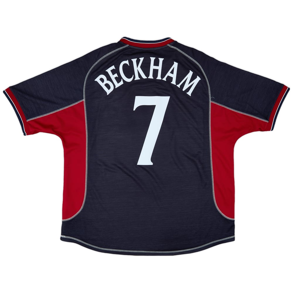 2000-01 Manchester United Third Shirt Beckham #7 - 7/10 - (XXL)