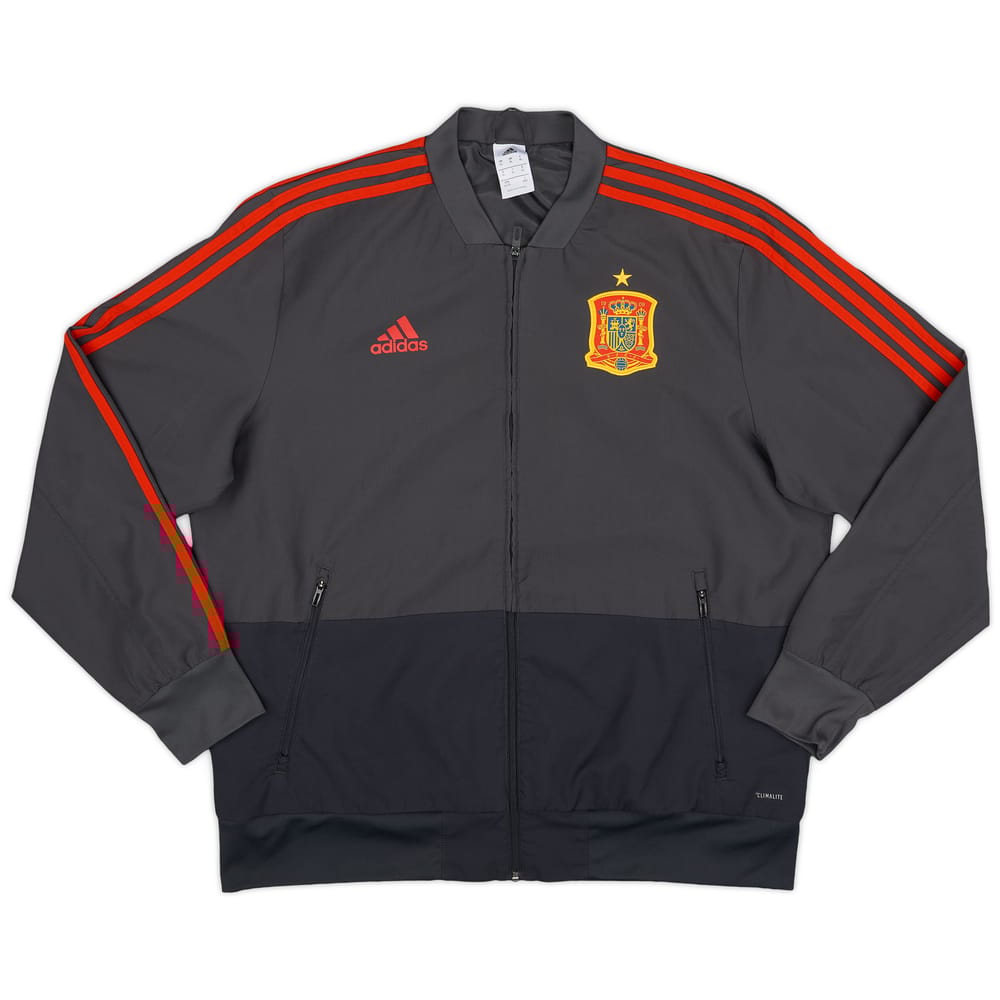 2018-19 Spain adidas Track Jacket - 9/10 - (XL)