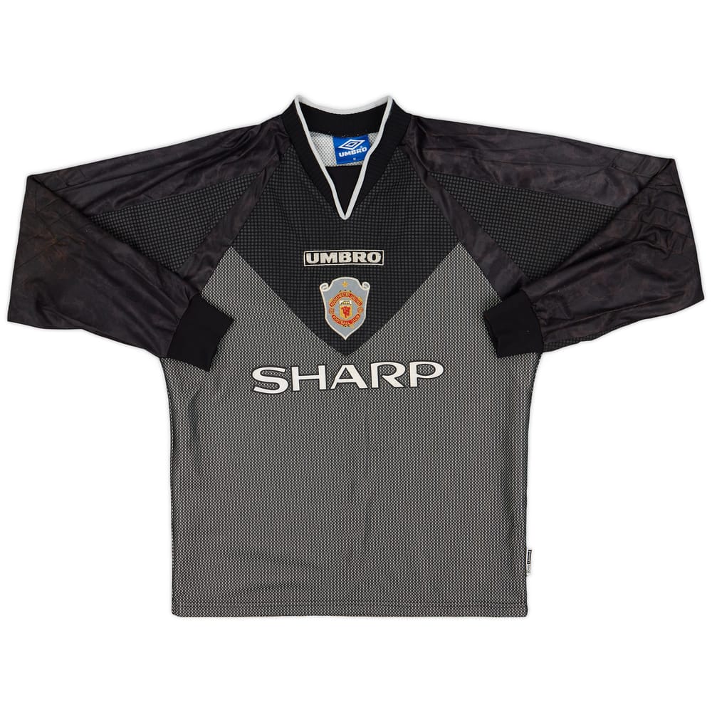 1998-99 Manchester United CL GK Shirt - 9/10 - (M)