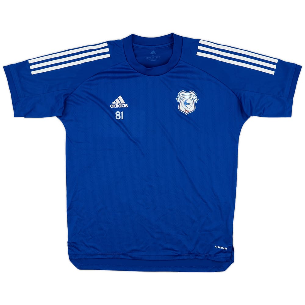 2019-20 Cardiff City Player Issue Training Shirt #81 - 6/10 - (M)