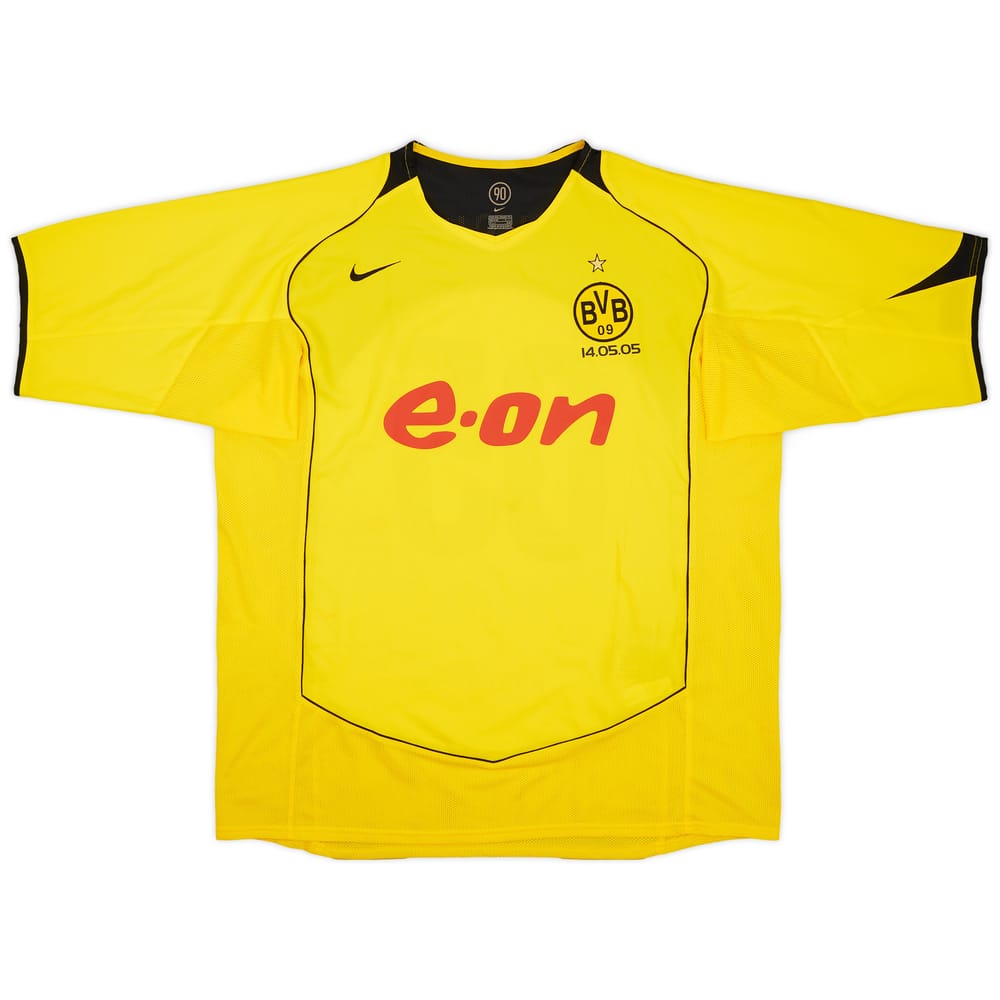 2004-05 Borussia Dortmund Home Shirt Derbysieger #05 - 9/10 - (XXL)