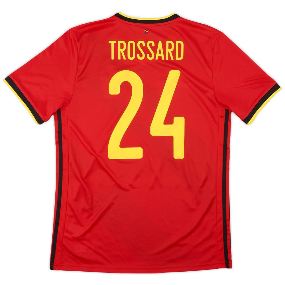 2020-21 Belgium Home Shirt Trossard #24 (M)