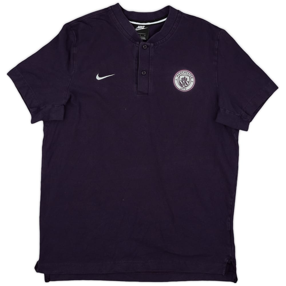 2018-19 Manchester City Nike Polo Shirt - 8/10 - (L)