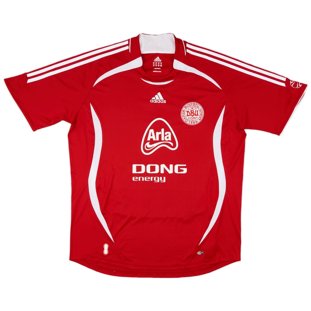 2006-08 Denmark Home Shirt - 9/10 - (XL)