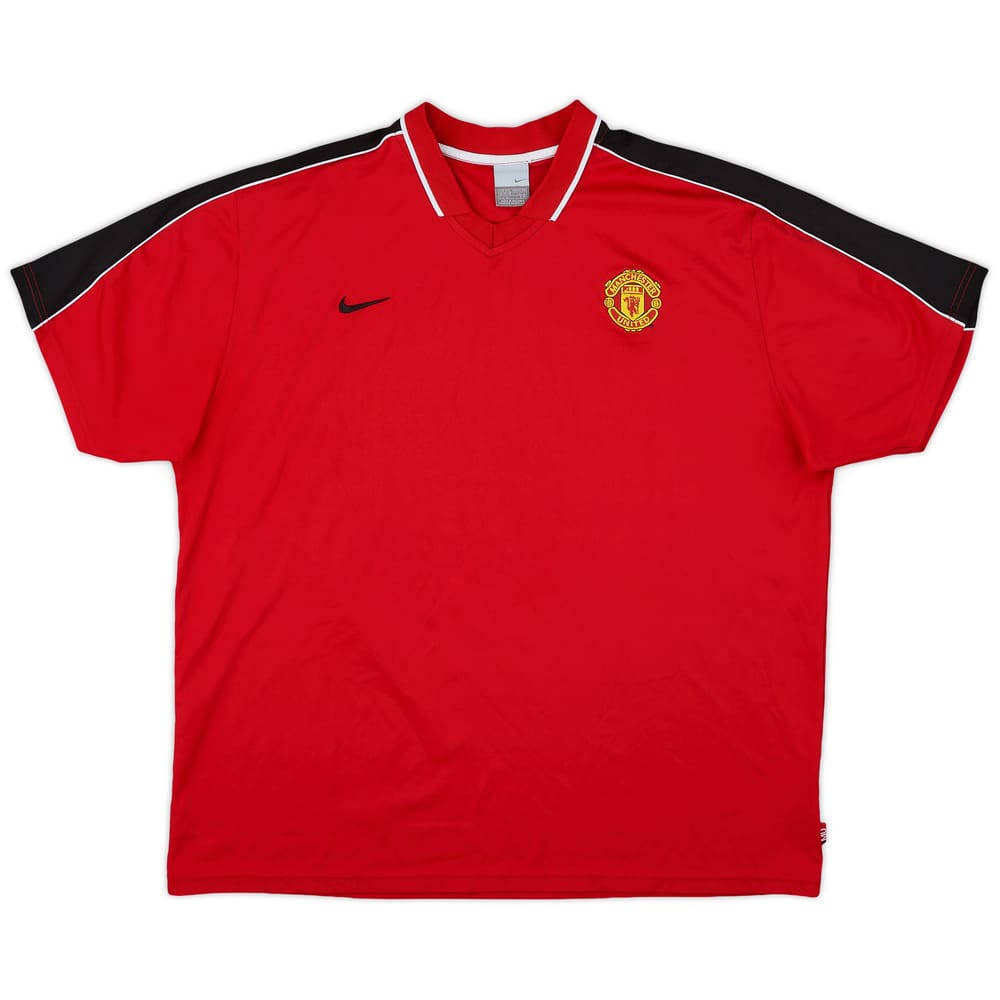 2004-05 Manchester United Nike Polo Shirt - 8/10 - (XXL)