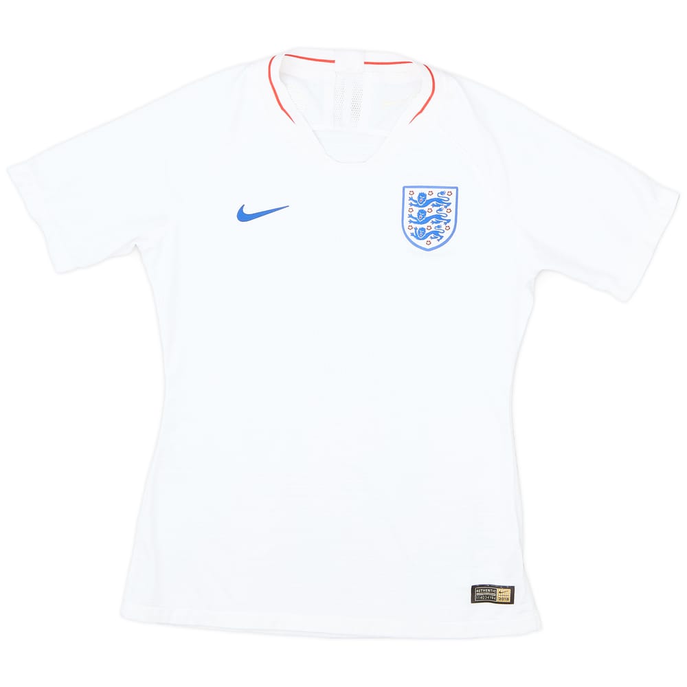 2018-19 England Authentic Home Shirt - 6/10 - (Women's S)