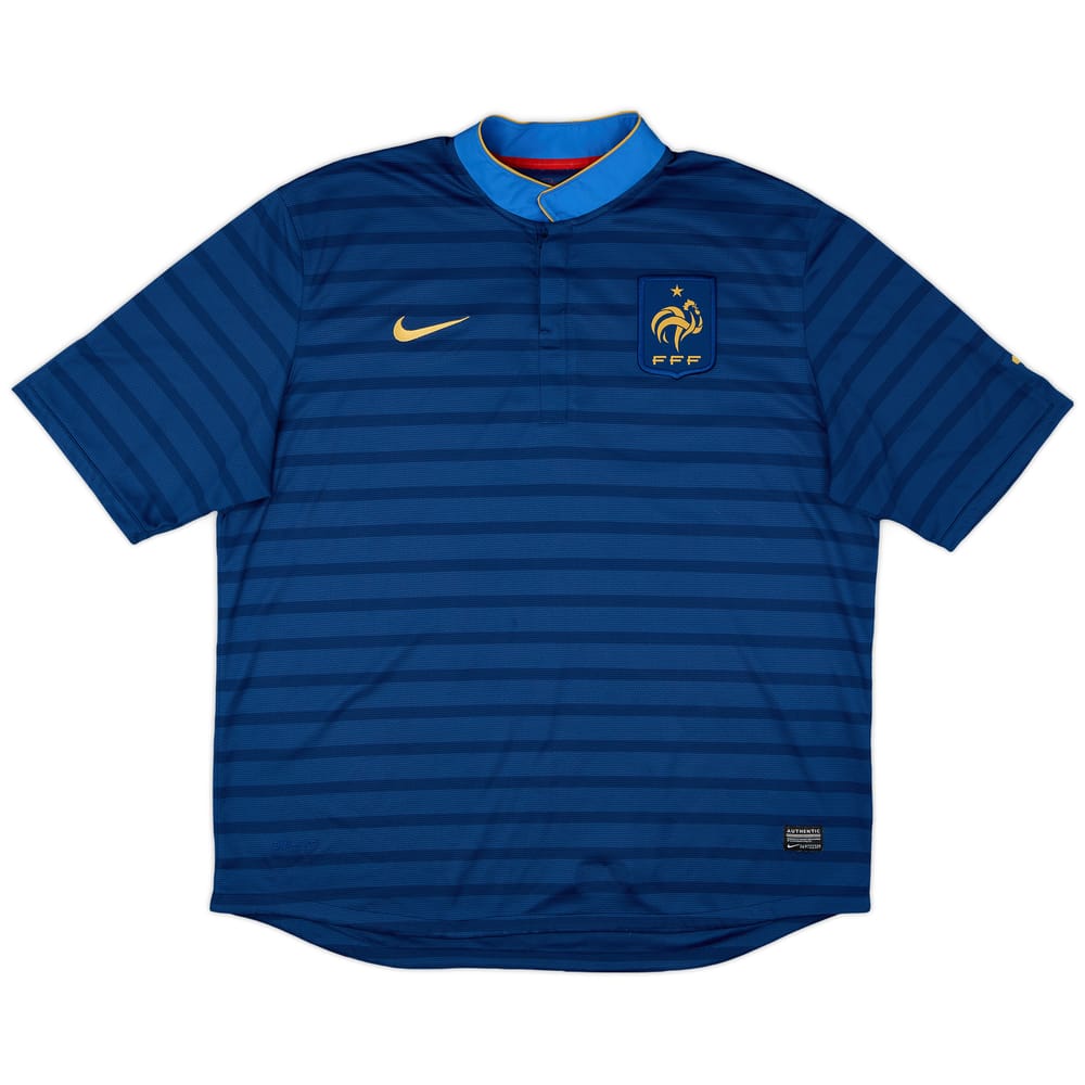 2012-13 France Home Shirt - 9/10 - (XXL)