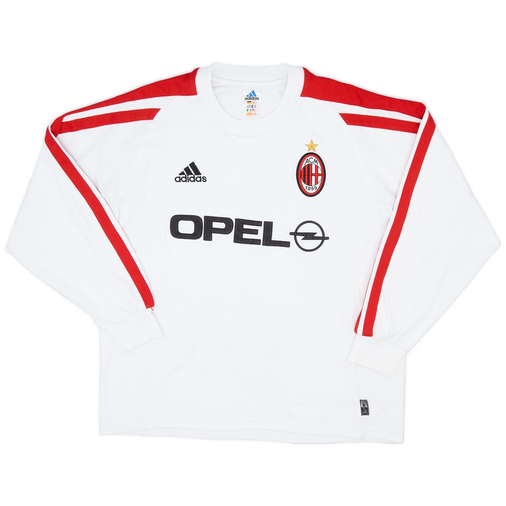 2001-02 AC Milan adidas Sweat Top - 7/10 - (L)