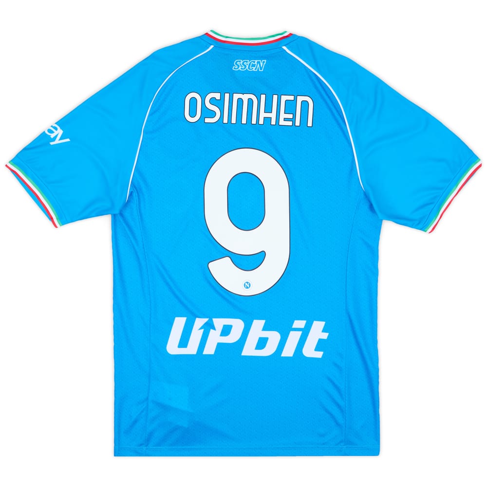 2023-24 Napoli Home Shirt Osimhen #9