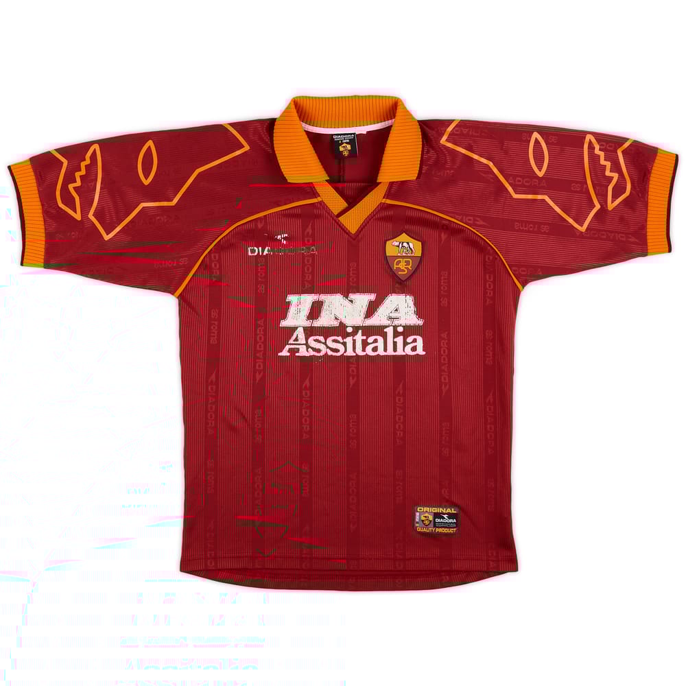 1999-00 Roma Home Shirt - 4/10 - (S)