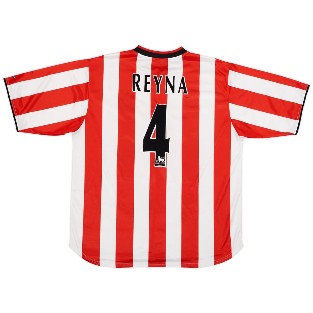 2000-02 Sunderland Home Shirt Reyna #4 - 7/10 - (XXL)