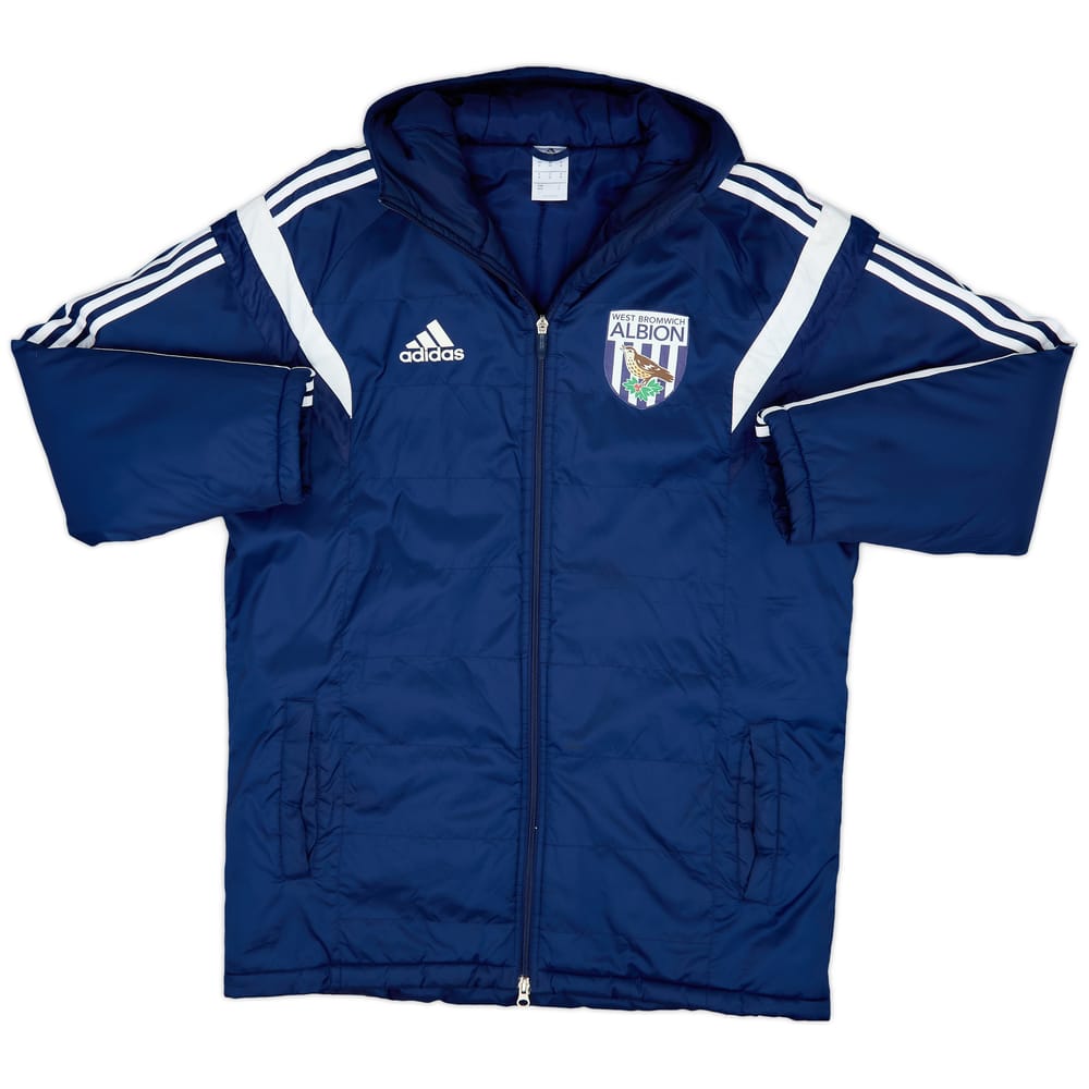 2014-15 West Brom adidas Padded Bench Coat - 8/10 - (M)