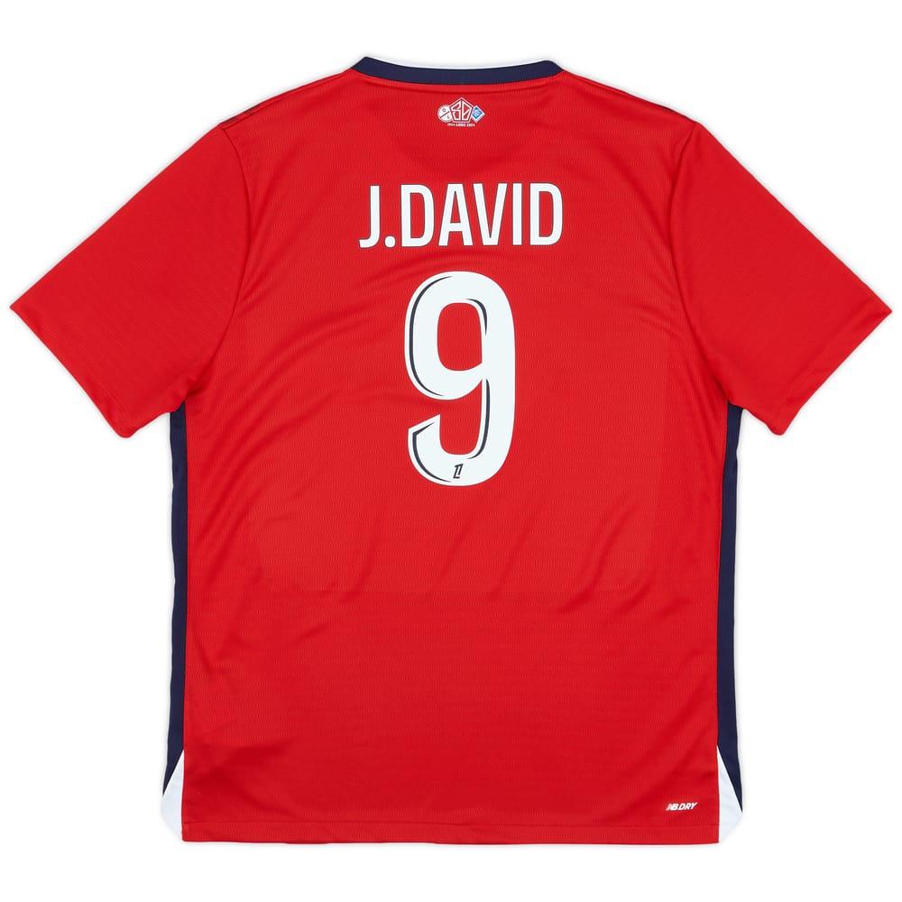 2024-25 Lille Home Shirt J.David #9