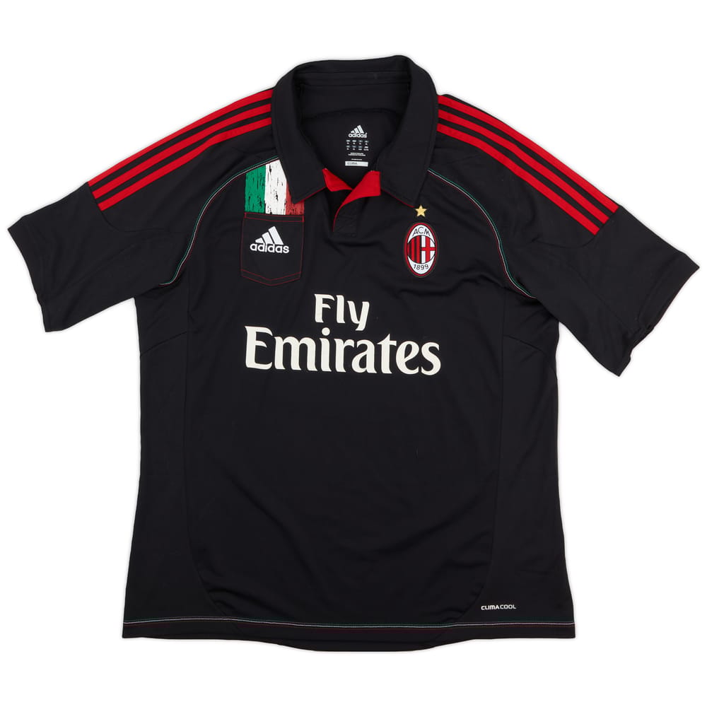 2012-13 AC Milan Third Shirt - 7/10 - (XL)