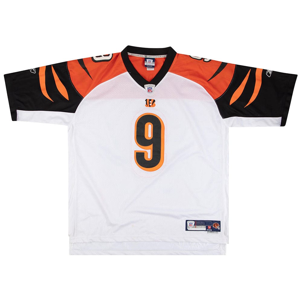 2007 Cincinnati Bengals Palmer #9 Reebok Premier Jersey (Away) XXL