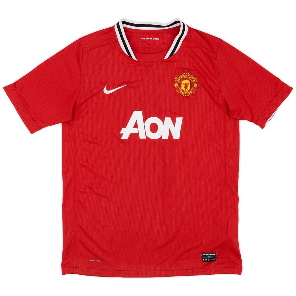 2011-12 Manchester United Home Shirt - 8/10 - (XL.Boys)