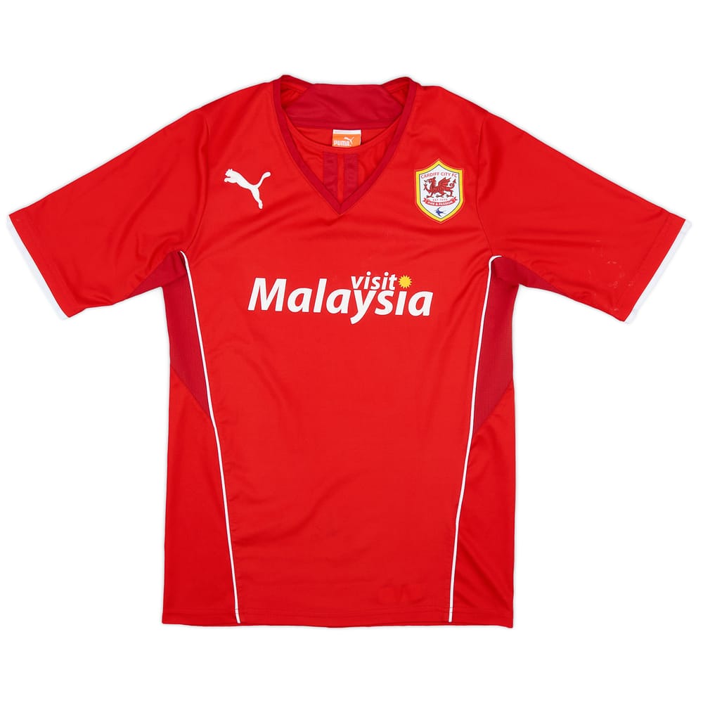2013-14 Cardiff Home Shirt - 7/10 - (S)