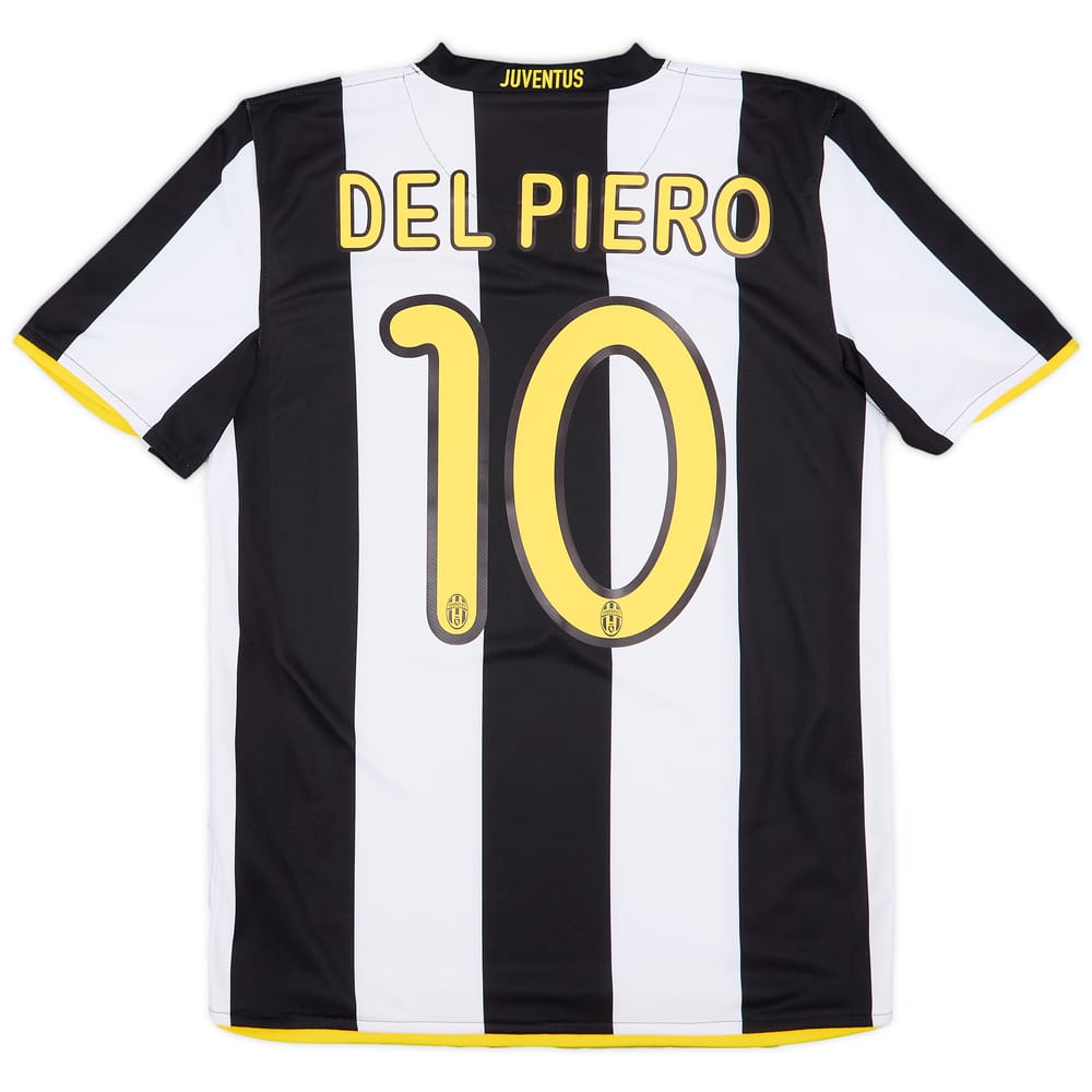 2008-09 Juventus Home Shirt Del Piero #10 - 9/10 - (S)