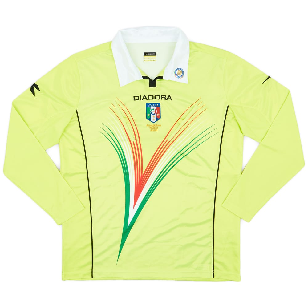 2011-12 Italy Diadora Centenary Referee L/S Shirt - 9/10 - (L)
