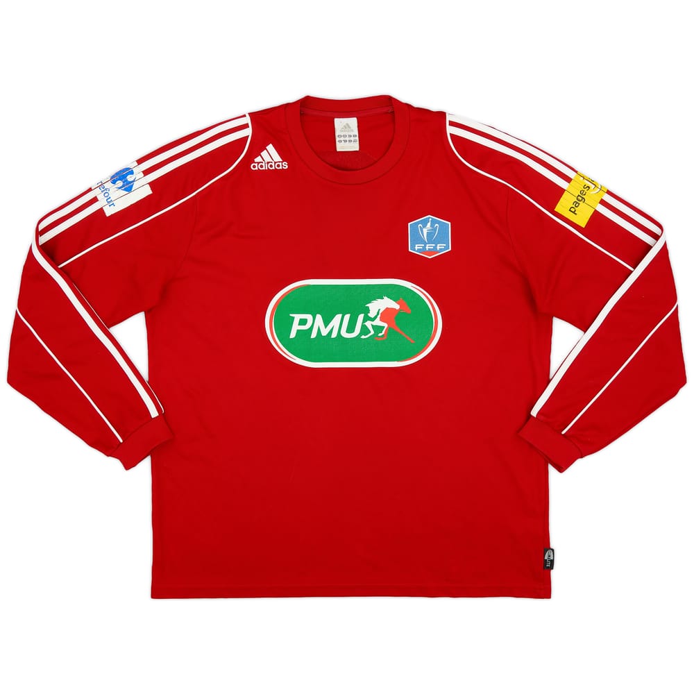 2009-10 Coupe de France L/S Shirt #11 - 6/10 - (XL)