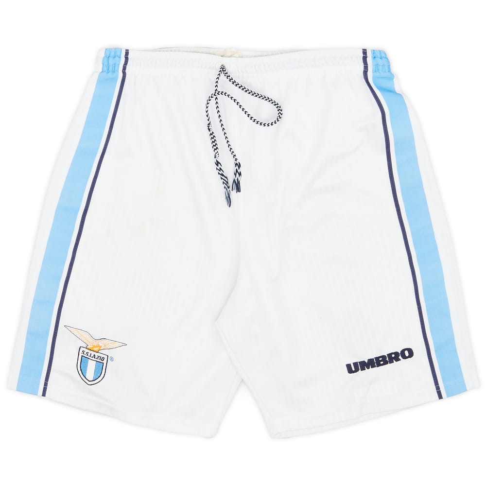 1997-98 Lazio Home Shorts - 8/10 - (Y)